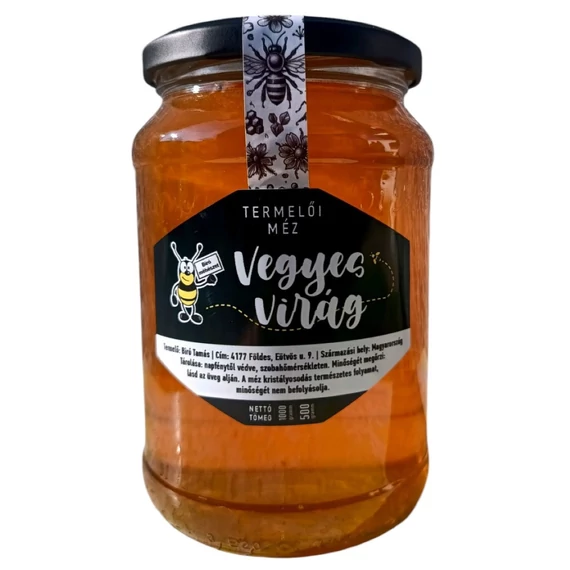 Vegyes Virágméz, Biró Méhészet (1000 g)