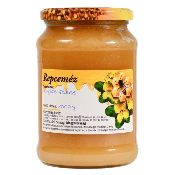 Repceméz, Bolyhos Családi Méhészet (1000 g)