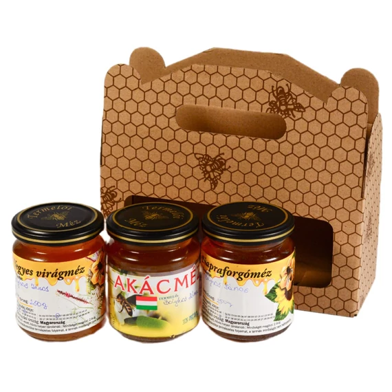 Mézválogatás, Bolyhos Családi Méhészet (3x250 g)